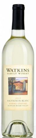 2012 WATKINS FAMILY "MARINO VINEYARD" SAUVIGNON BLANC