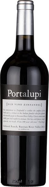 2013 PORTALUPI "DOLINSEK RANCH" OLD VINE ZINFANDEL