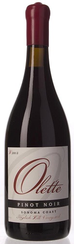2012 OLET'TE "ENGLISH HILL" PINOT NOIR