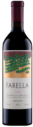 2012 FARELLA "COOMBSVILLE" MERLOT
