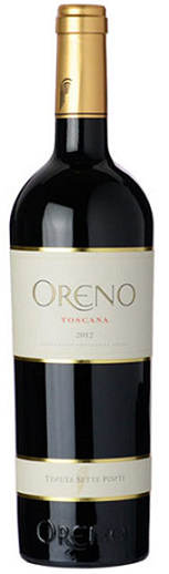 2012 SETTE PONTI "ORENO" SUPER TUSCAN