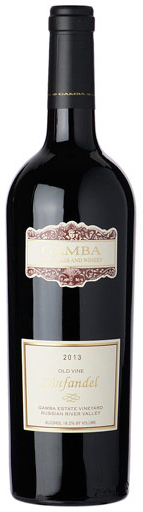 2013 GAMBA "OLD VINE" ESTATE, ZINFANDEL