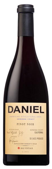 2012 DANIEL "ROBERTS ROAD" SANGIACOMO VINEYARD PINOT NOIR