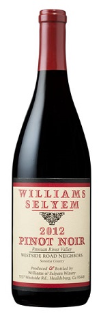 2012 WILLIAMS SELYEM "WESTSIDE ROAD NEIGHBORS" PINOT NOIR