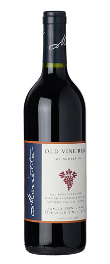 NV MARIETTA “OLD VINE” LOT # 60