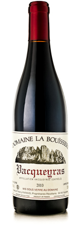 2010 DOMAINE LA BOUISSERE VACQUEYRAS