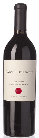 2012 CARTE BLANCHE "NAPA VALLEY" CABERNET SAUVIGNON