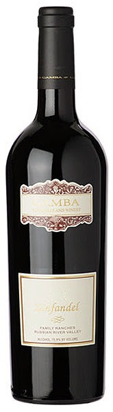 2013 GAMBA "FAMILY RANCHES" ZINFANDEL