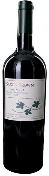 2010 SAXON BROWN "FIGHTING BROTHERS" ZINFANDEL