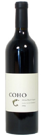 2012 COHO "MICHAEL BLACK VINEYARD" MERLOT, COOMBSVILLE