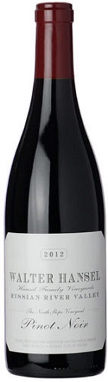 2012 WALTER HANSEL "NORTH SLOPE" PINOT NOIR