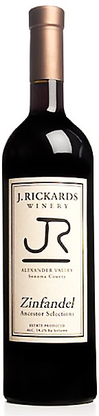 2013 J. RICKARDS "ANCESTOR SELECTIONS" ZINFANDEL
