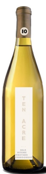 2013 TEN ACRE "RITCHIE VINEYARD" CHARDONNAY, RUSSIAN RIVER VALLEY
