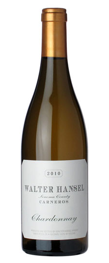 2010 WALTER HANSEL "CARNEROS" CHARDONNAY