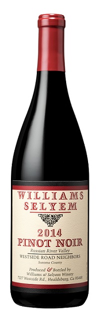 2014 WILLIAMS SELYEM "WESTSIDE ROAD NEIGHBORS" PINOT NOIR