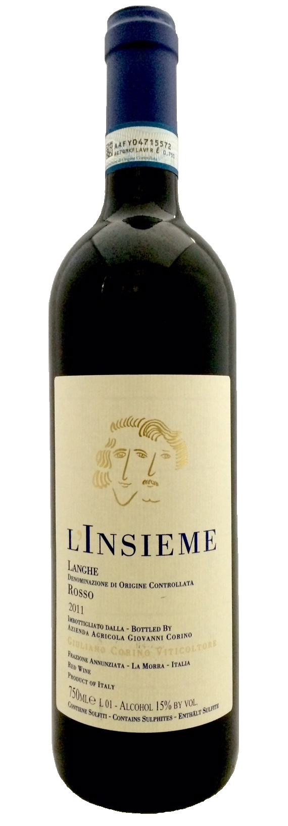 2011 CORINO "L'INSIEME" LANGHE ROSSO