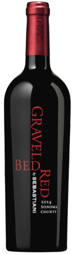 2014 SEBASTIANI "GRAVEL BED RED" SONOMA COUNTY
