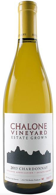 2013 CHALONE "ESTATE" CHARDONNAY, CHALONE AVA