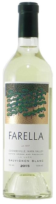 2015 FARELLA "LA LUCE" ESTATE SAUVIGNON BLANC, COOMBSVILLE