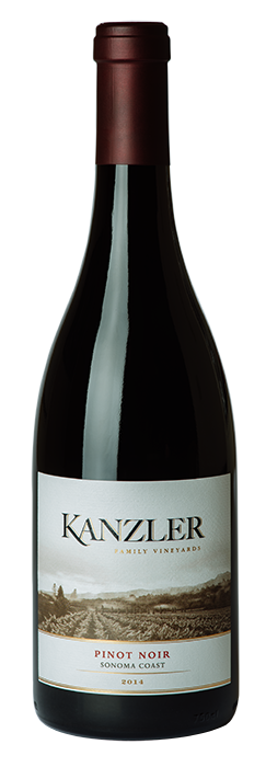 2014 KANZLER "SONOMA COAST" PINOT NOIR