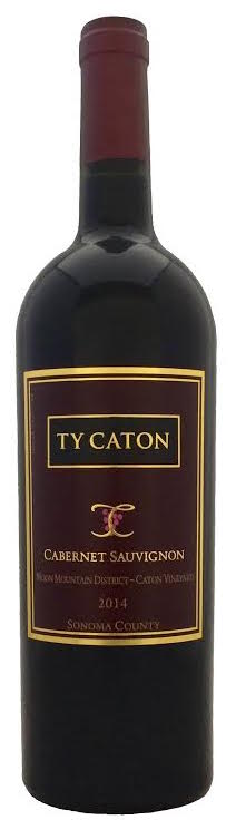 2014 TY CATON "ESTATE" CABERNET SAUVIGNON, MOON MOUNTAIN DISTRICT