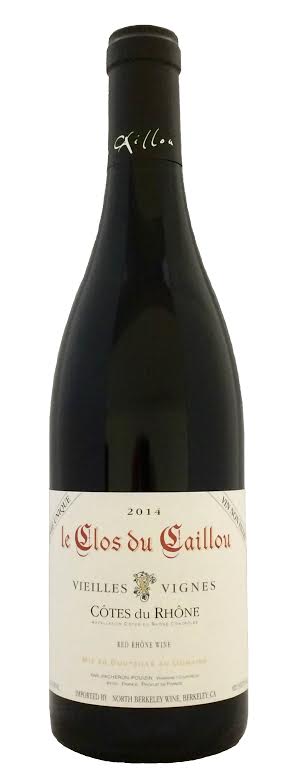 2014 CLOS Du CAILLOU "COTES Du RHONE" CUVEE UNIQUE, VV