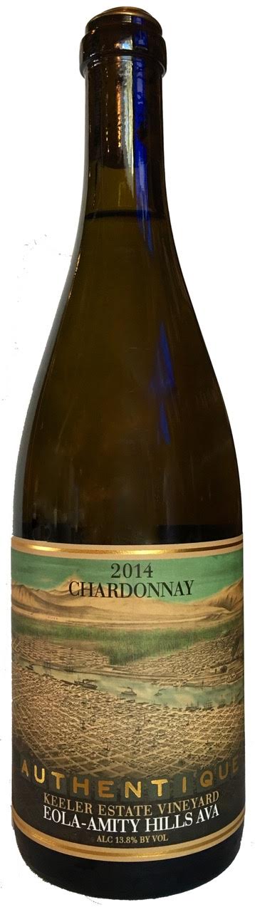 2014 AUTHENTIQUE "KEELER ESTATE VINEYARD" CHARDONNAY