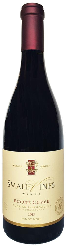 2013 SMALL VINES "ESTATE CUVEE" PINOT NOIR, RUSSIAN RIVER