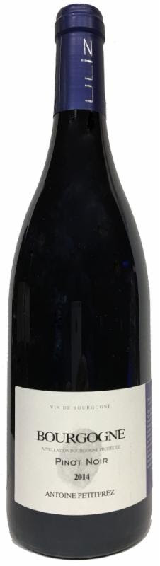 2014 ULIZ "BOURGOGNE ROUGE" PINOT NOIR
