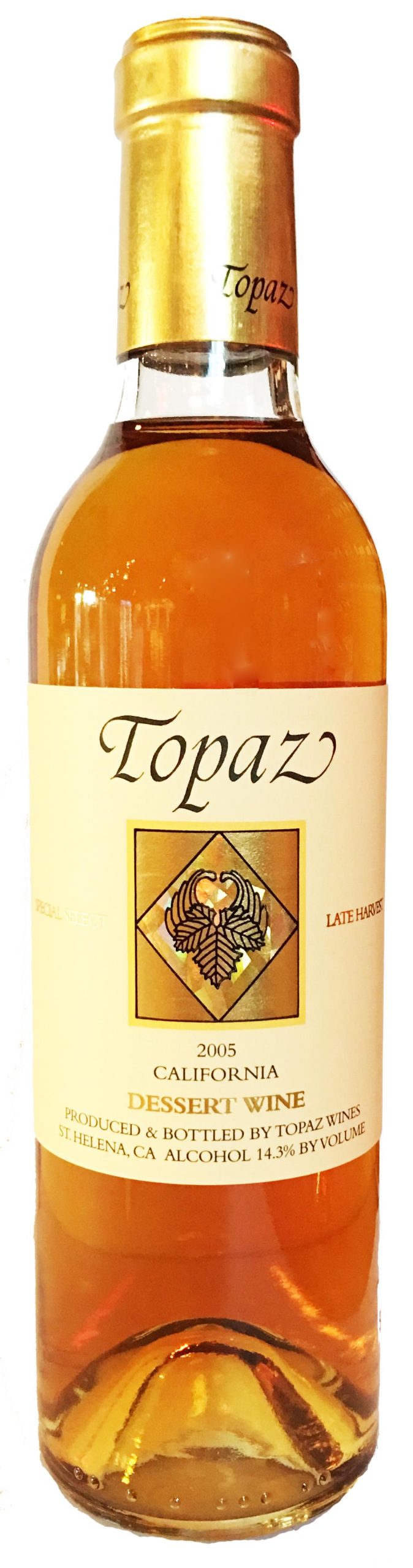 2005 TOPAZ "LATE HARVEST" DESSERT WINE (375ML)