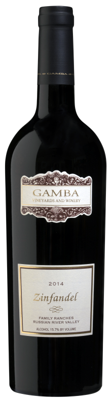 2014 GAMBA "FAMILY RANCHES" ZINFANDEL