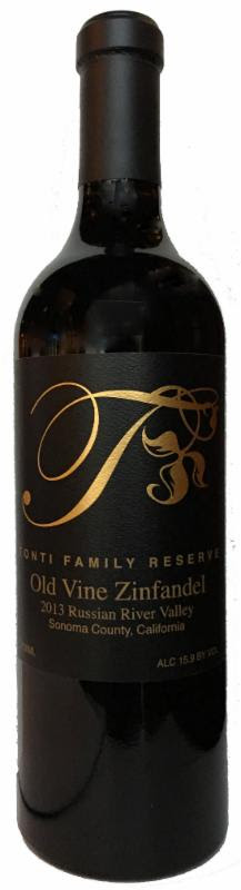 2013 TONTI "OLD VINE" ZINFANDEL, RESERVE