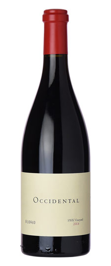 2015 OCCIDENTAL "SWK VINEYARD" PINOT NOIR