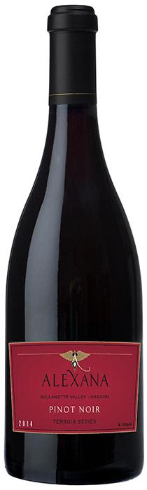 2014 ALEXANA "TERROIR SERIES" PINOT NOIR, WILLAMETTE VALLEY