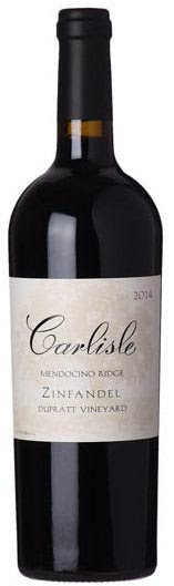 2014 CARLISLE "DUPRATT VINEYARD" ZINFANDEL