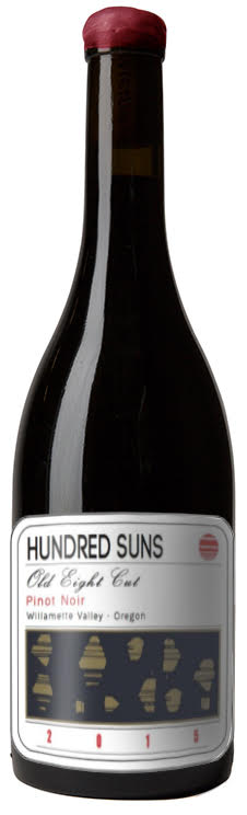 2015 HUNDRED SUNS "OLD EIGHT CUT" PINOT NOIR, WILLAMETTE VALLEY