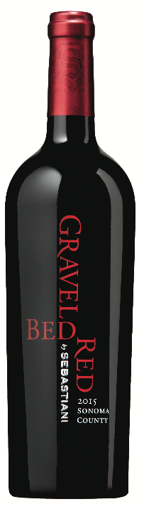 2015 SEBASTIANI "GRAVEL BED RED" SONOMA COUNTY