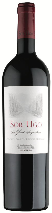 2014 AIA VECCIA WINERY "BOLGHERI SUPERIORE" SOR UGO