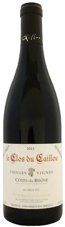 2015 CLOS Du CAILLOU "CÔTES-DU-RHÔNE" CUVEE UNIQUE, VV