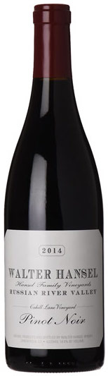 2014 WALTER HANSEL "CAHILL LANE" PINOT NOIR