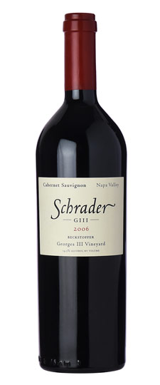 2006 SCHRADER  "BECKSTOFFER GEORGES III" CABERNET SAUVIGNON