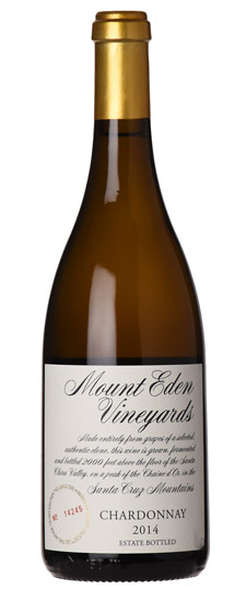 2014 MOUNT EDEN "ESTATE" CHARDONNAY, SANTA CRUZ MOUNTAINS