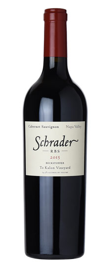 2015 SCHRADER  "BECKSTOFFER TO-KALON RBS" CABERNET SAUVIGNON