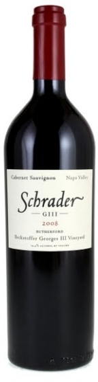 2008 SCHRADER  "BECKSTOFFER GEORGES III" CABERNET SAUVIGNON