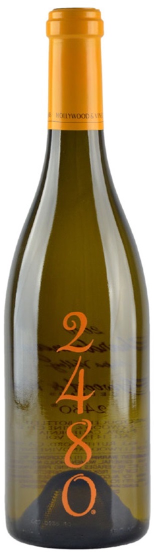 2014 HOLLYWOOD &amp; VINE "2480" CHARDONNAY