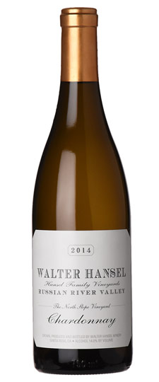 2014 WALTER HANSEL "NORTH SLOPE" CHARDONNAY