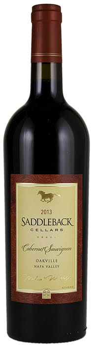 2013 SADDLEBACK CELLARS “OAKVILLE” CABERNET SAUVIGNON