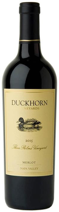 2015 DUCKHORN "THREE PALMS VINEYARD" MERLOT