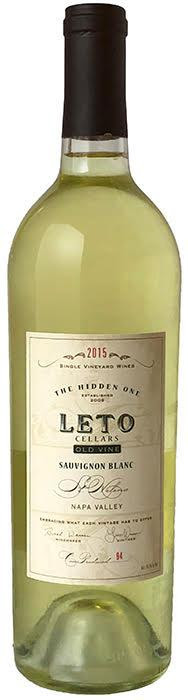 2015 LETO CELLARS “OLD VINE” SAUVIGNON BLANC