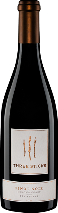 2015 THREE STICKS “PFV” PINOT NOIR, ESTATE